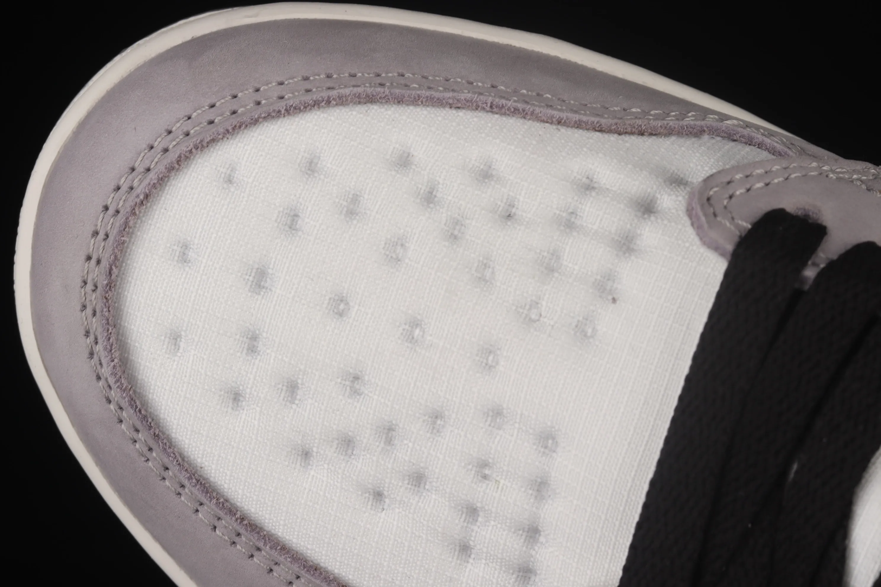 All categories Air Jordan Jordan series basketball shoes Air Jordan 1 High Air Jordan 1 Retro AJ1 Joe 1 premium white gray 3M reflective high-top basketball shoes DB2889-100